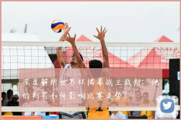深度解析世界杯揭幕战主裁判：他的判罚如何影响比赛走势？